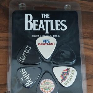The Beatles Perri's Leather Ltd Guitar Picks 12 Pack Sealed 2014 Bravado